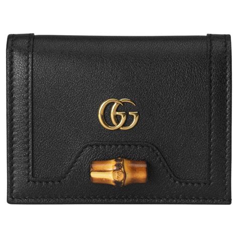 gucci diana card case wallet|authentic gucci wallet.